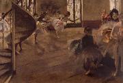 Balletrepetitie, Edgar Degas